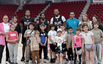 Une matinée inoubliable avec les enfants diabétiques au SLUC Nancy Basket